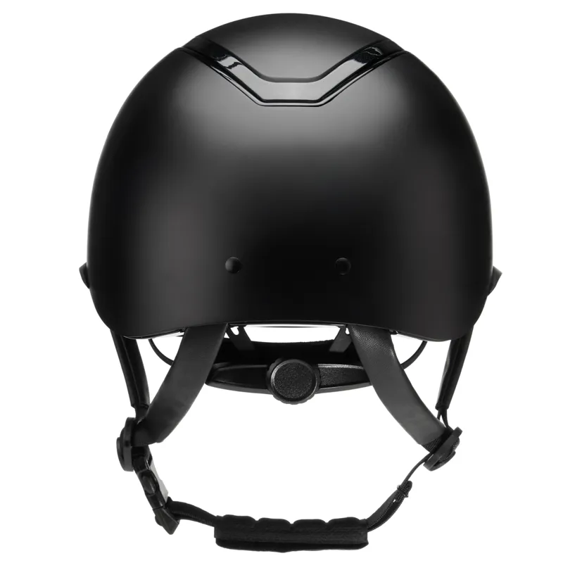 EQX by Charles Owen Kylo Wide Peak Riding Hat Black Matte/Gloss